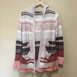 Belldini Long Sleeve Hooded Cardigan